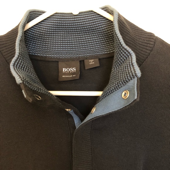 Hugo Boss 4 button Pullover sweater - Picture 2 of 5